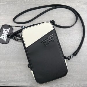 PXG wallet crossbody Two-Tone Black and White Belt Bag